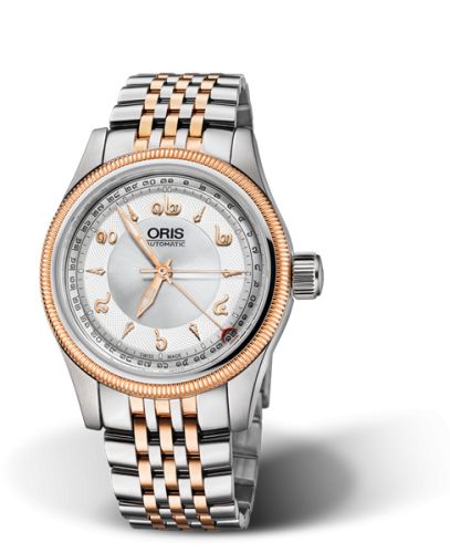 Oris 01 754 7679 4381-07 8 20 32 : Big Crown Pointer Date 40 Stainless Steel - Rose Gold / Thailand Edition