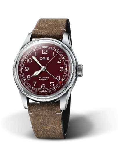 Oris 01 754 7741 4068-07 5 20 50 : Big Crown Pointer Date 40 Stainless Steel / Red