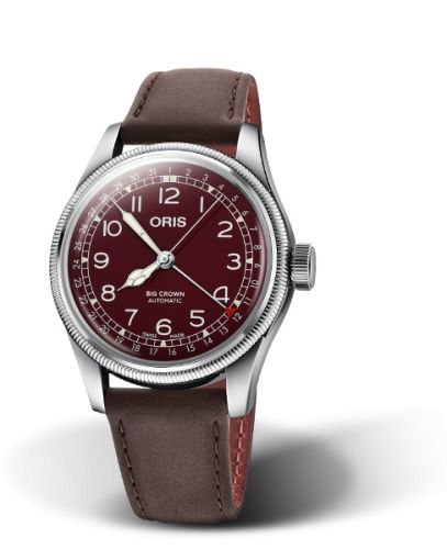 Oris 01 754 7741 4068-07 5 20 64 : Big Crown Pointer Date 40 Stainless Steel / Red