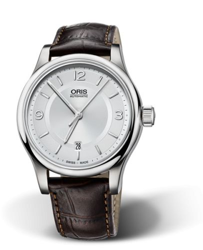 Oris 01 733 7594 4031-07 5 20 12 : Classic Date 42 Stainless Steel / Silver