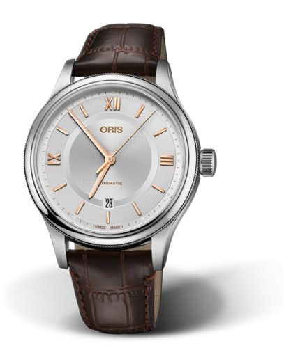 Oris 01 733 7719 4071-07 5 20 32 : Classic Date 42 Stainless Steel / Silver