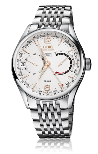 Oris 01 113 7738 4031-Set 8 23 79PS : Calibre 113 Steel / Silver / Bracelet