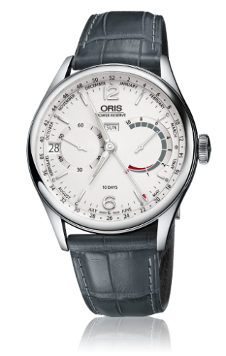 Oris 01 113 7738 4061-Set 1 23 71FC : Calibre 113 Steel / Silver / Grey Croc