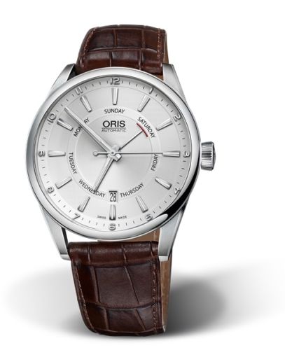 Oris 01 755 7691 4051-07 5 21 80FC : Artix Pointer Day Date Stainless Steel / Silver