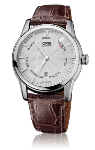 Oris 745 7666 4051-07 5 23 70FC : Artelier Small Second, Pointer Day