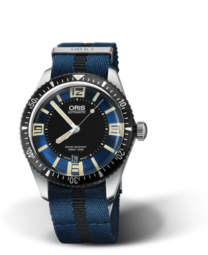 Oris 01 733 7707 4035-07 5 20 29FC : Divers Sixty-Five 40 Stainless ...