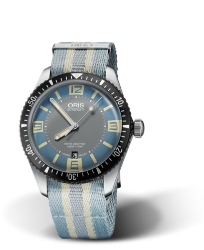 Oris 01 733 7707 4065-07 5 20 28FC : Divers Sixty-Five 40 Stainless ...