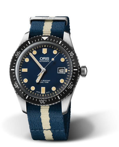 Oris 01 733 7720 4055-07 5 21 29FC : Divers Sixty-Five 42 Stainless ...