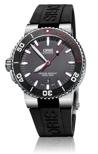 Oris 01 733 7653 4183-Set RS : Aquis Red Limited Edition