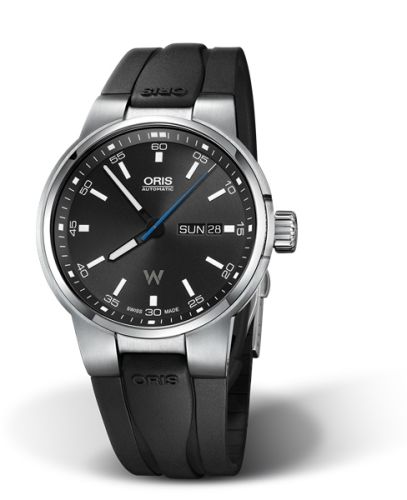 Oris 01 735 7716 4154-07 4 24 50FC : Williams Day Date 42 Stainless Steel / Black / Rubber