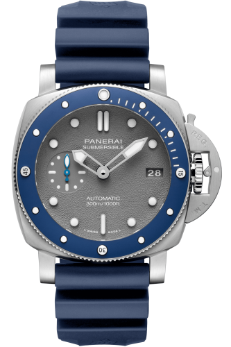 Panerai PAM00959 : Luminor Submersible 42 3 Days Automatic Acciaio Blue Ceramic / Shark Grey