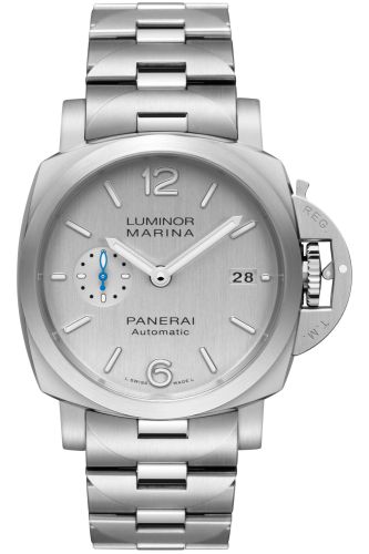 Panerai PAM00977 : Luminor 1950  Marina 42 3 Days Automatic Stainless Steel / Silver / Bracelet