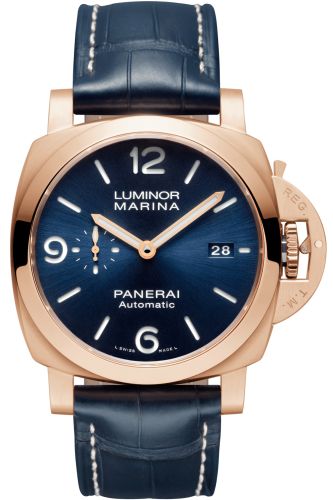 Panerai PAM01112 : Luminor 1950 44 3 Days Goldtech / Sole Blu