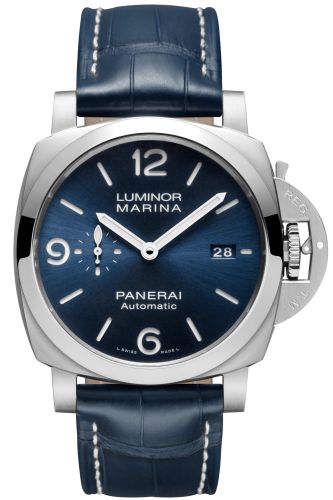 Panerai PAM01313 : Luminor 1950 Marina 3 Days Automatic Stainless Steel / Blue