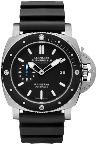 Panerai PAM01389 : Luminor Submersible 47 Amagnetic 3 Days Automatic Titanium / Black