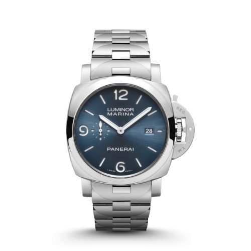 Panerai PAM03323 : Luminor Marina Titanio Light Blue / Bracelet