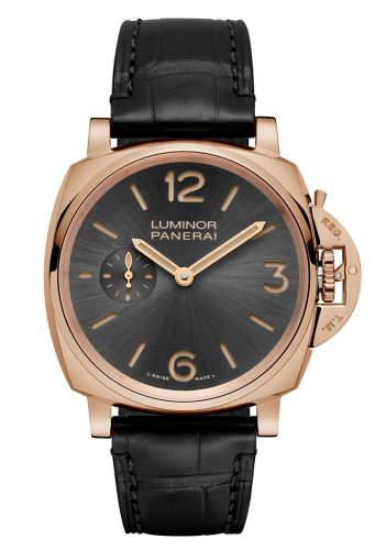 Panerai PAM00677 : Luminor Due 42 3 Days Red Gold / Grey