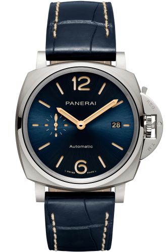 Panerai PAM00927 : Luminor Due 42 Automatic Titanium/ Blue