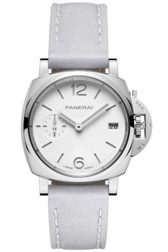 Panerai PAM01426 : Luminor Piccolo Due 38 Automatic Stainless Steel / White