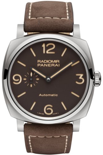 Panerai PAM00619 : Radiomir 1940 3 Days Automatic Titanium / Brown