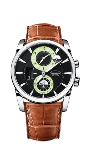 Parmigiani Fleurier PFC231-0001400-HA4042 : Tonda Hemispheres Stainless Steel / Black