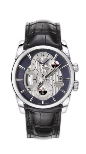 Parmigiani Fleurier PFC231-0001800-HA1442 : Tonda Hemispheres Stainless Steel / Blue