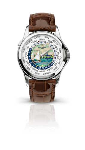 Patek Philippe 5131 175G 001 World Time Geneva Harbor 5131 WatchBase