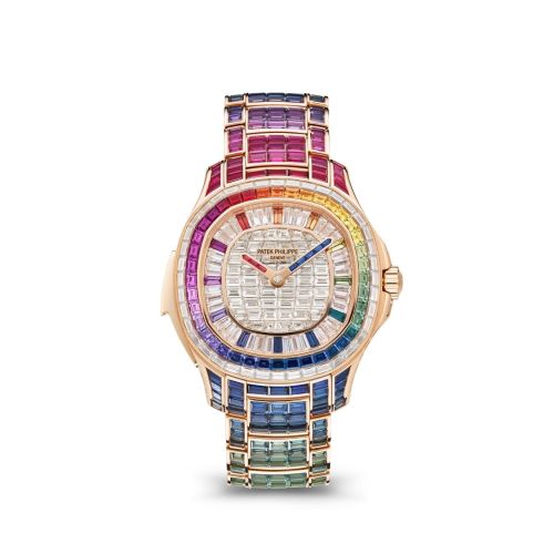 Patek Philippe 5260/1455R-001 : Aquanaut Luce Minute Repeater Rose Gold - Rainbow / Baguette / Bracelet