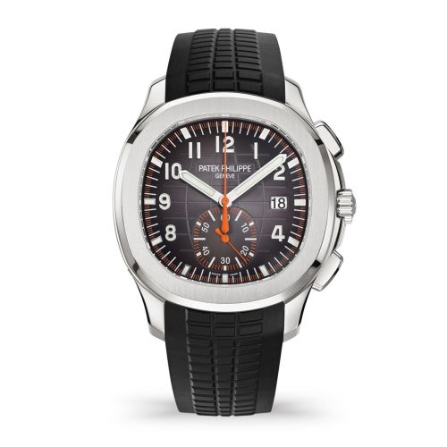 Patek Philippe 5968A-001 : Aquanaut Chronograph 5968 Stainless Steel / Black / Rubber