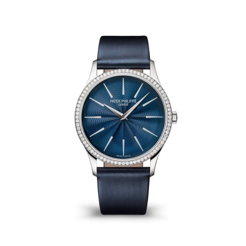 Patek Philippe 4997/200G-001 : Calatrava 4997 White Gold / Blue