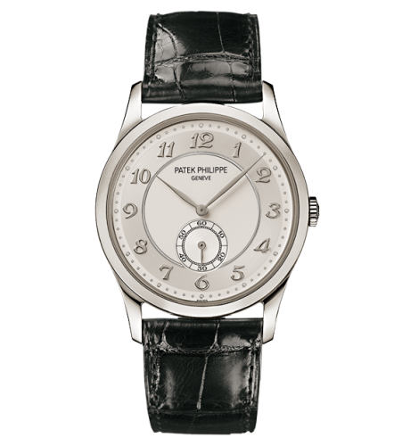 Patek Philippe 5196P-001 : Calatrava 5196 Platinum / Silver-Grey