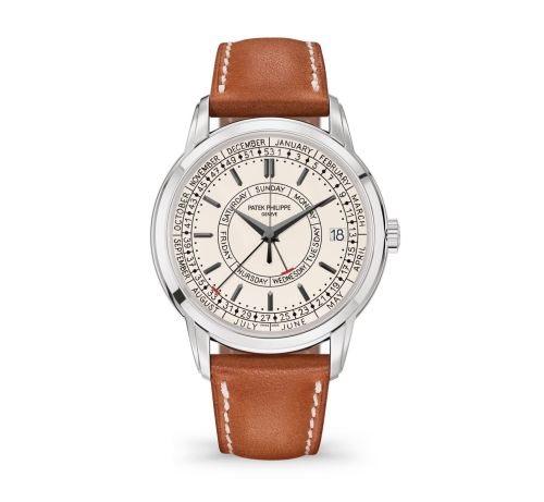 Patek Philippe 5212A-001 : Calatrava Weekly Calendar Stainless Steel / Silver