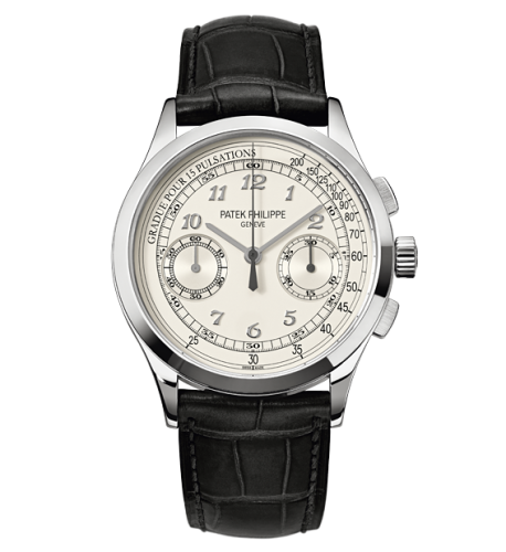 Patek Philippe 5170G-001 : Chronograph 5170 White Gold / SIlver Pulsation