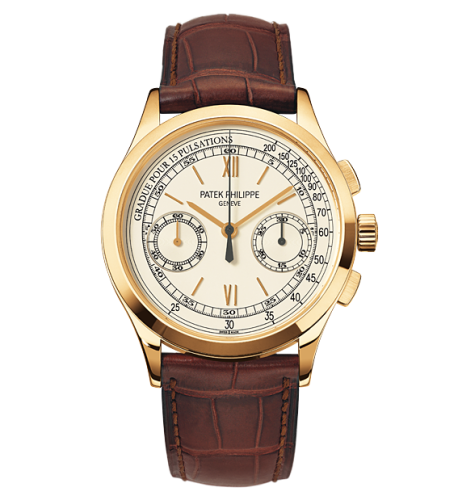 Patek Philippe 5170J-001 : Chronograph 5170 Yellow Gold / Silver