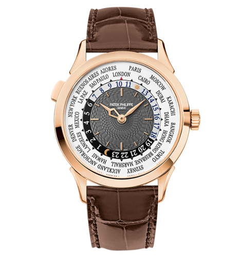 Patek Philippe 5230R-001 : World Time 5230R Rose Gold / Grey / Hong Kong