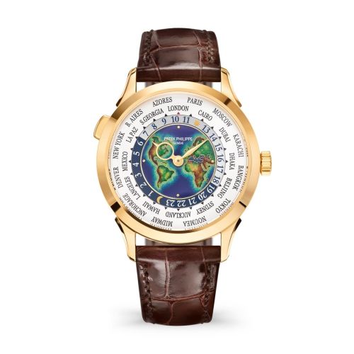 Patek Philippe 5231J-001 : World Time 5231 Yellow Gold / America's, Europe and Africa