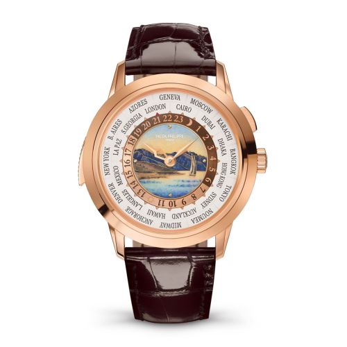 Patek Philippe 5531R-001 : World Time Minute Repeater Rose Gold / Lavaux / Hong Kong