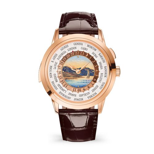 Patek Philippe 5531R-012 : World Time Minute Repeater Rose Gold / Lavaux / Beijing