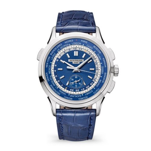 Patek Philippe 5930G-010 : World Time Chronograph 5930 White Gold / Blue / Beijing