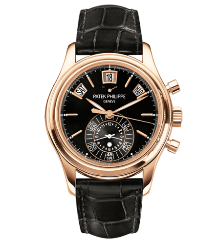 Patek Philippe 5960R-010 : Annual Calendar Chronograph 5960 Rose Gold / Black