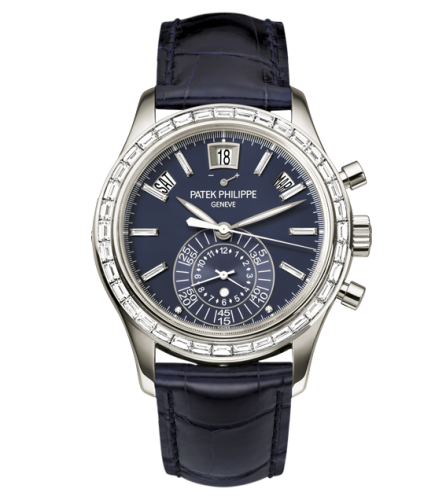 Patek Philippe 5961P-001 : Annual Calendar Chronograph 5961 Platinum / Blue