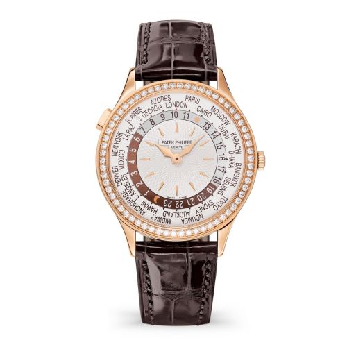 Patek Philippe 7130R-013 : World Time 7130 Rose Gold / Silver / Beijing