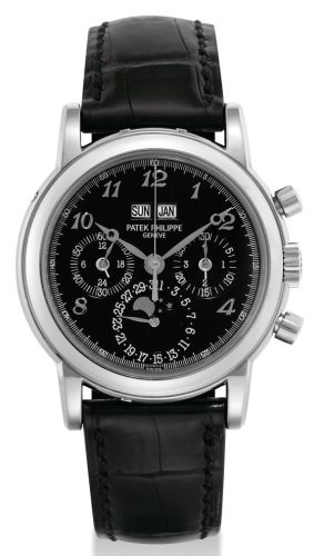 Patek Philippe 3970G_Breguet : Perpetual Calendar Chronograph 3970G Black Breguet