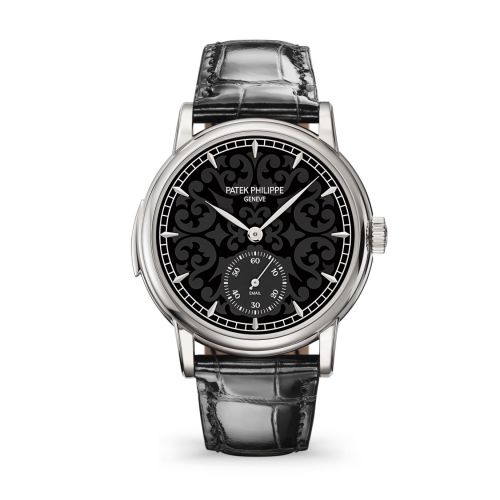 Patek Philippe 5078G-010 : Minute Repeater 5078 White Gold / Arabesque Enamel