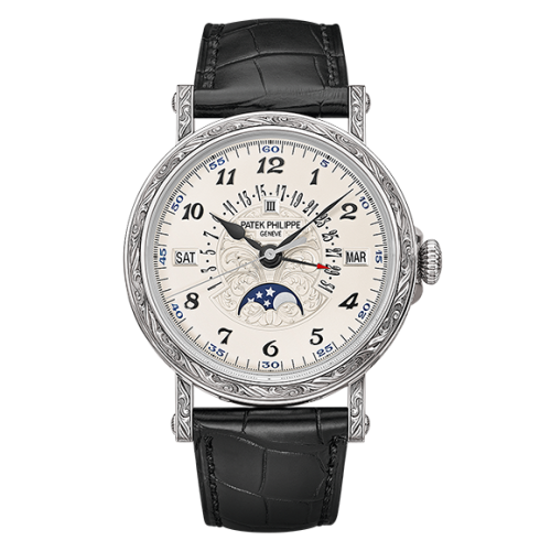 Patek Philippe 5160/500G-001 : Perpetual Calendar 5160 White Gold / Silver