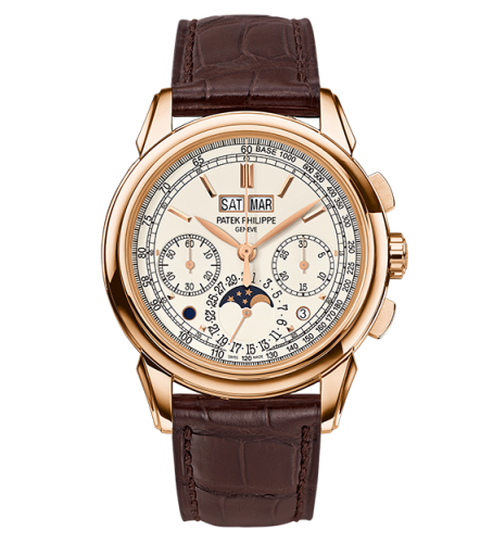 Patek Philippe 5270R-001 : Perpetual Calendar Chronograph 5270 Rose Gold / Silver