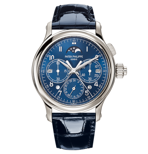 Patek Philippe 5372P-001 : Perpetual Calendar Split-Seconds Chronograph 5372 Platinum / Blue