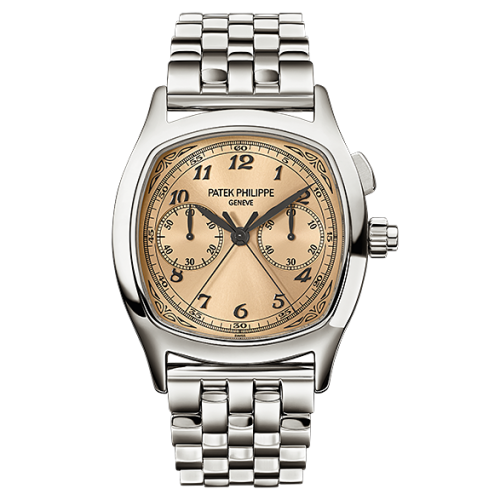 Patek Philippe 5950/1A-011 : Split-Seconds Chronograph 5950 Stainless Steel / Bronze / Bracelet