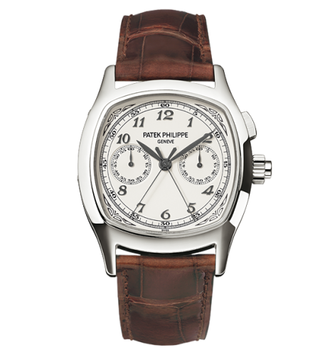 Patek Philippe 5950A-001 : Split-Seconds Chronograph 5950 Stainless Steel / Silver