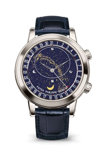 Patek Philippe 6102P-001 : Celestial 6102 Platinum / Blue